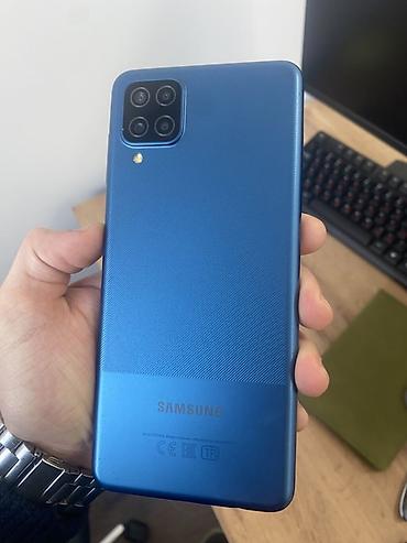 экран саната: Samsung Galaxy A12 (модель SM-A127F/DSN), синий цвет. Есть еще — 3