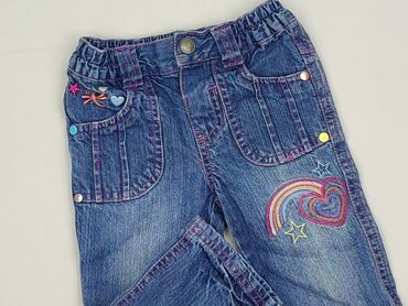 kombinezon zimowy dla dziewczynki 4f: Denim pants, EarlyDays, 6-9 months, condition - Very good