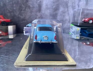 Avtomobil modelləri: Коллекционная модель GAZ-M21 Volga light blue 1958 Altaya Scale — 7