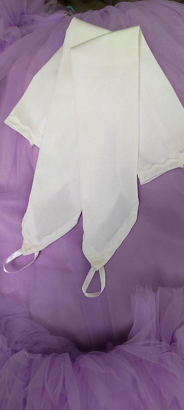 Свадебные аксессуары: Свадебный аксессуар, Свадебные перчатки, Б/у, цвет - Белый — 5