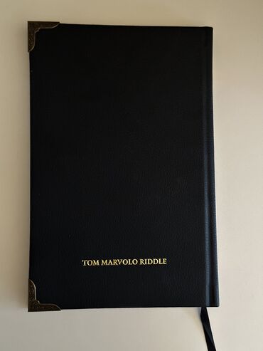 harry potter kitabi: Tom Riddle Notebook from Harry Potter