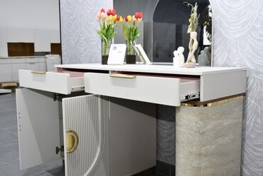 Спальные гарнитуры: Спальный гарнитур, Новый, Двуспальная кровать, Комод, В рассрочку, МДФ, Бесплатная доставка, Самовывоз, цвет - Белый — 16