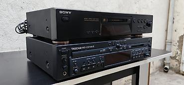 Минидиск-плееры: Tascam MD-CD1MKII + Sony MDS-JE480 (MiniDisc + CD) audio qurğuları — 2