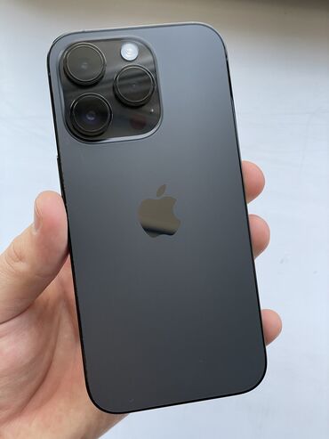 iphone 14 pro в рассрочку без переплат: IPhone 14 Pro, Колдонулган, 128 ГБ, Кара, Коргоочу айнек, Каптама, Кабель, 87 %