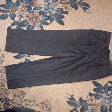 new yorker carape: Pantalone, L (EU 52), Giorgio Armani, Elegantne, bоја - Siva