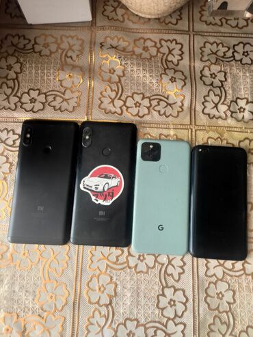 Google: Google Pixel 5, Б/у, 128 ГБ, цвет - Зеленый, 2 SIM