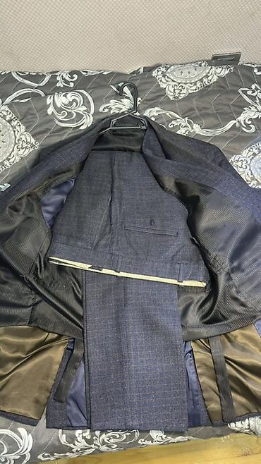 papaqlar kisi ucun: Мужской костюм, Демисезон, цвет - Синий — 3