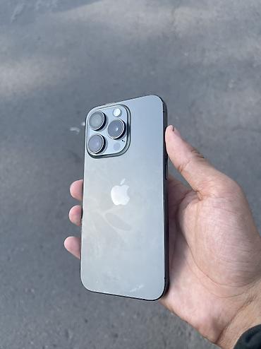 se 2016: IPhone 15 Pro, Новый, 256 ГБ, Black Titanium, 85 % — 1