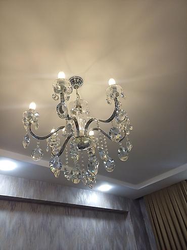 lustur ucuz: Çılçıraq, 8 lampa, Xrustal — 7