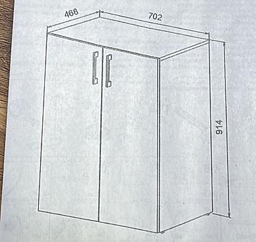 Шифоньеры, шкафы для одежды: Шифоньер, шкаф для одежды, Новый, Прямой, ЛДСП — 4