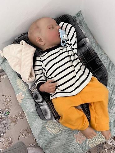 Другие детские вещи: Реалистичная кукла-реборн (младенец) - Материал: мягкий — 4