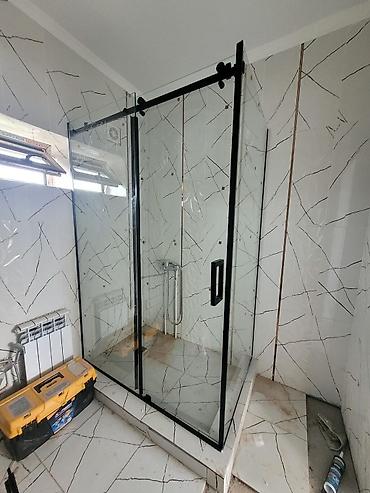 Душевые перегородки и ограждения: Стеклянные перегородки и двери для душа/ванны - Типы систем: - — 12