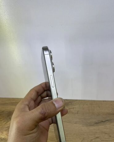 купить телефон поко м3 бу: IPhone 15 Pro Max, Колдонулган, 256 ГБ, Күмүш, Кабель, Куту, 88 %