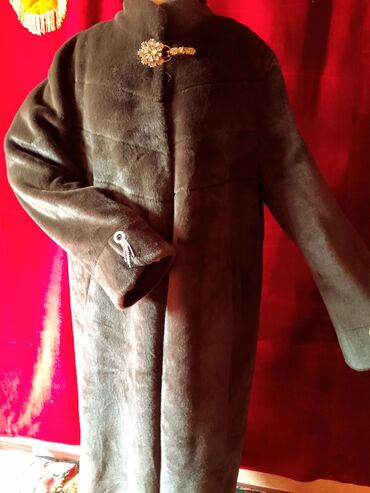 Шубы: Шуба, Норка, Длинная модель, 8XL — 7