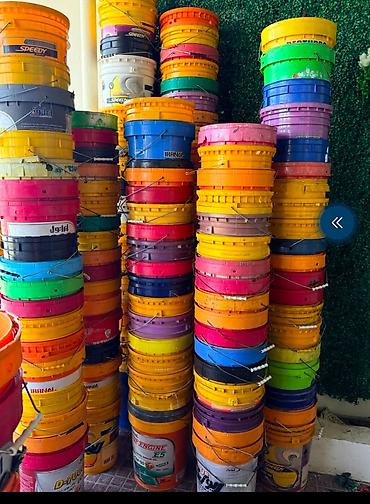 25litrlik plastik vedrələr – müxtəlif rəng və markalarda temizdi