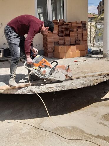 cnc kesim v Azərbaycan | DIGƏR ISTEHSAL AVADANLIĞI: Beton kesen beton deşen beton söken beton kesintisi sökintisi beton