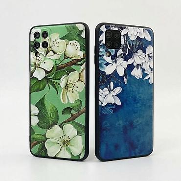 Чехол на Samsung Galaxy A12 (A125) / M12 / M02s 🌸🌿 Живописные и