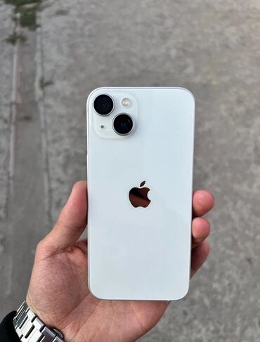 apple watch 9 серия: IPhone 13, 128 ГБ, Ак, Заряддоочу түзүлүш, Коргоочу айнек, 87 %