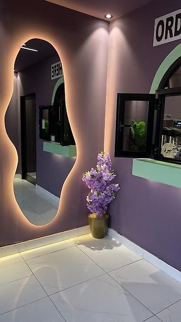 asma tavan 60x60 led: Güzgü Divar üçün, Dekorativ, Arxa işıqlı — 1