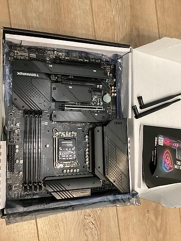материнская плата: 🔹 MSI MAG Z690 Tomahawk WiFi DDR4 – 400 AZN Yeni vəziyyətdədir — 1