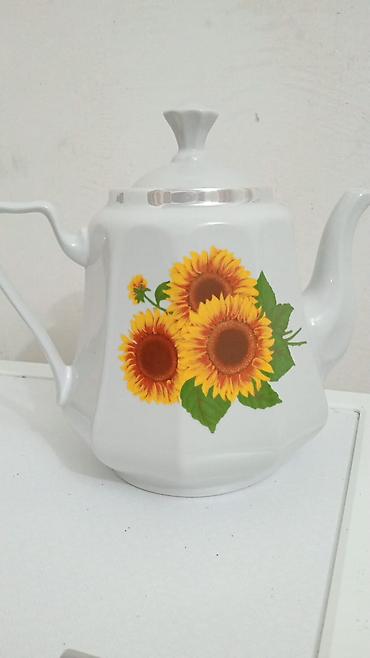 çaydan qiymətləri: Yeni, rəng - Ağ, Dəm caydanı, Farfor, 3-dən çox l — 3