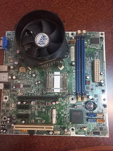 intel atom: Məhsul: LGA775 ana platası + CPU soyuducusu Xüsusiyyətlər: - Çipset — 2