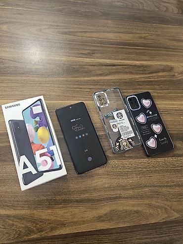 samsung tab a9: Samsung Galaxy A51 5G, 64 GB, rəng - Qara, Düyməli, Barmaq izi, İki sim kartlı — 2