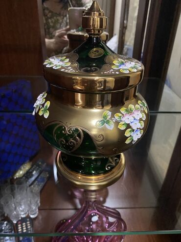 Digər dəstlər və servizlər: Bohem üslublu şüşə dəst - Material: qalın keyfiyyətli şüşə, üzərində — 11