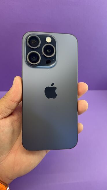 запчасть на айфон: IPhone 15 Pro, Колдонулган, 128 ГБ, 89 %