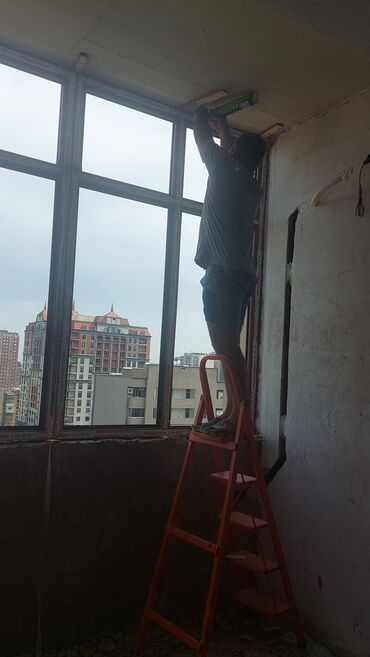 Qapıların təmiri: Pencere qapi usasi temir ne lazm oldu muraciyyet ede bilersiz vacap — 9