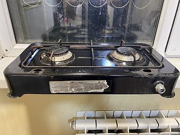 Кухонные плиты и варочные поверхности: Газовая плита Настольная, 2 конфорки, Новый — 2