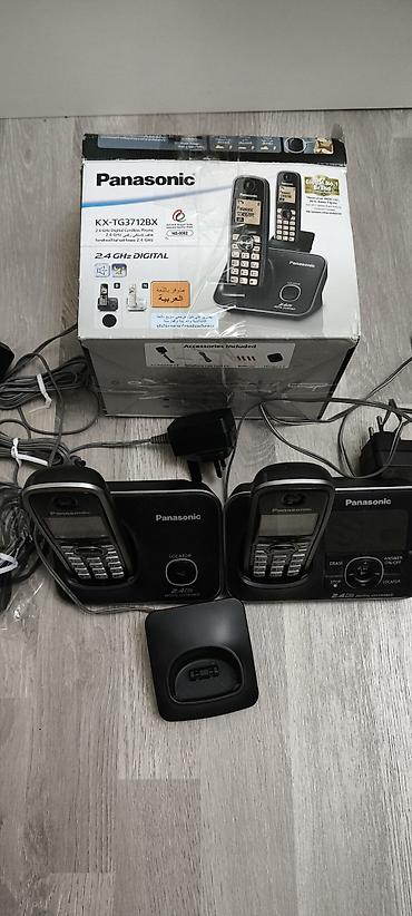 panasonic m 3000: Panasonic KX-TG3712BX .Yenidən fərqlənmir.Komplekt şəkildə satılır — 4