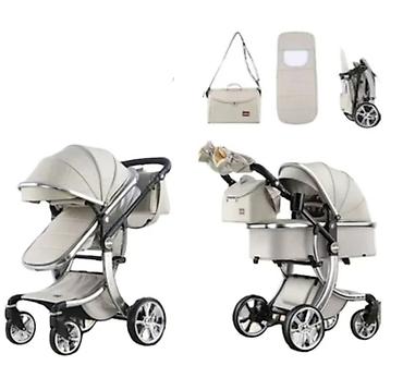 Uşaq arabaları: Kidilo G10 grey late 2026 modelidir. 100 AZN Eco dərilidir. Tutacağı — 1