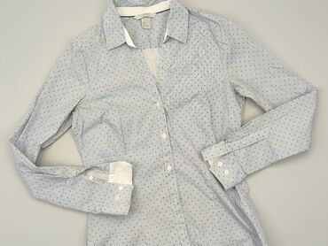 bluzki bawełniane z długim rękawem: Koszula Damska, H&M, M, stan - Dobry