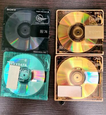 Минидиск-плееры: Мини диск
Mini disc
Продам
Цена за 1 штуку.
 
 

.