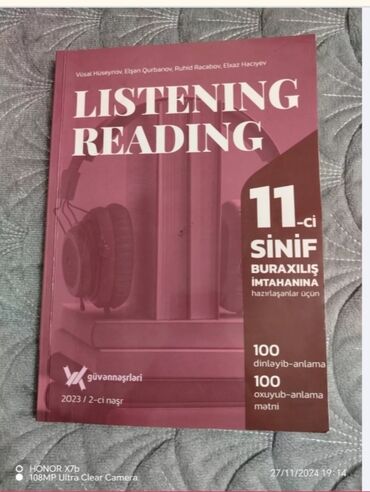 aysel jurnali: Ingilish dili ( Reading, Listening) kitabı