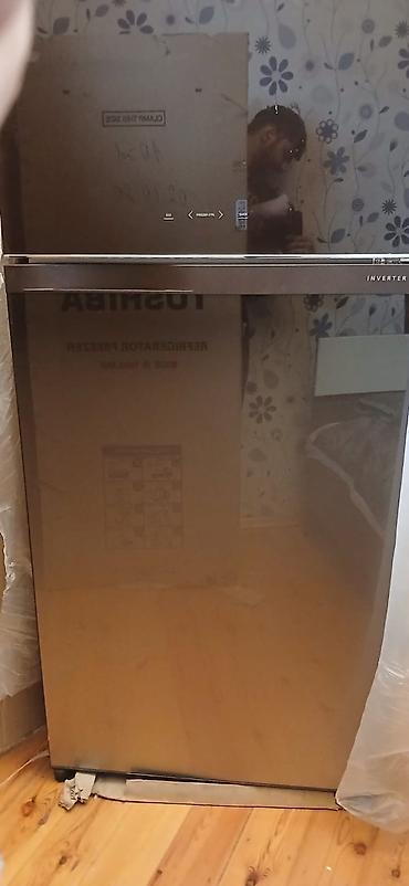 epson 390: Yeni 2 qapılı Toshiba Soyuducu Satılır, rəng - Qara — 1