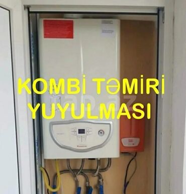 e.c.a. baku сантехника: Kombi təmiri ve sistemlerin yuyulmasi