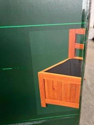 Žardinjere: Parkside drvena saksija sa rešetkom (Planter with Trellis) - — 14