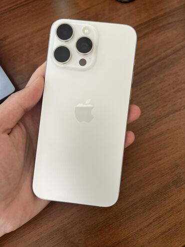 телефоные номера: IPhone 15 Pro Max, Колдонулган, 256 ГБ, 89 %