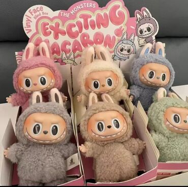 деревянные игрушки на елку: Popmart labubu, the monsters, лабубу Сюприз коробка Самовывоз