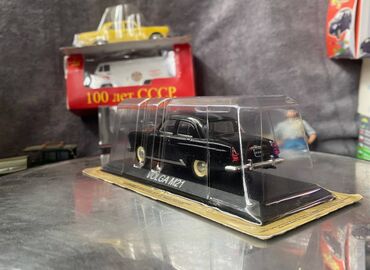 Avtomobil modelləri: Коллекционная модель GAZ-M21 Volga black 1963 Altaya Scale 1:43 — 10