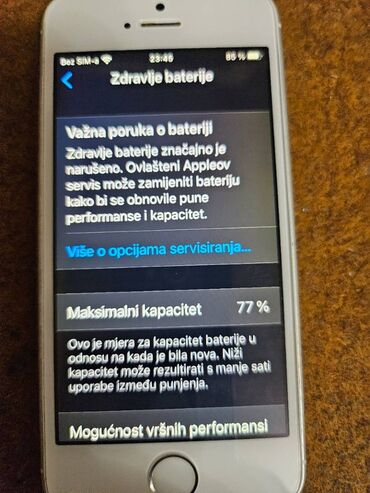 Apple iPhone: Apple iPhone iPhone SE, 32 GB, Matte Silver, Otisak prsta — 10