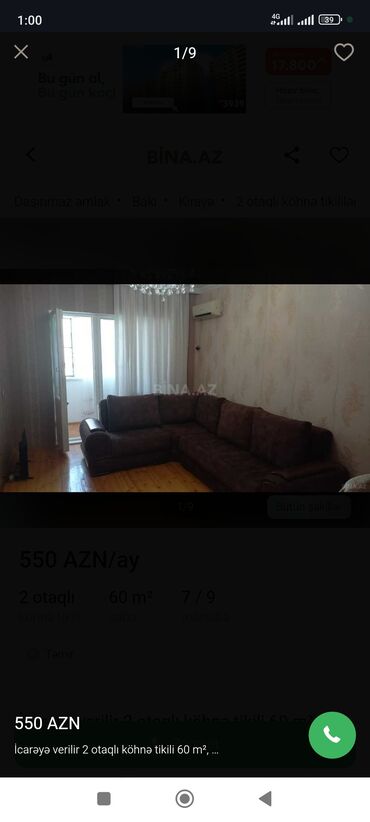 Uzunmüddətli kirayə mənzillər: Bəy otaq yoldaşı axrarıram, işliyən və təmizkar olmağı mütləqdi — 1