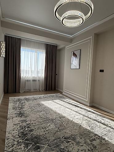 Продажа квартир: 1 комната, 42 м², Аламедин-1 мкр Элитка, 6 этаж, Дизайнерский ремонт — 2
