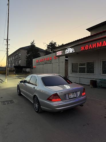 асфальт завод бишкек: Mercedes-Benz S-class AMG: 2000 г., 5.5 л, Автомат, Бензин, Седан — 2