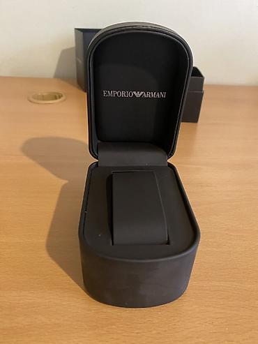 emperio armani: Emporio Armani saat qutusu və sənədlər dəsti - Brend: Emporio Armani — 3
