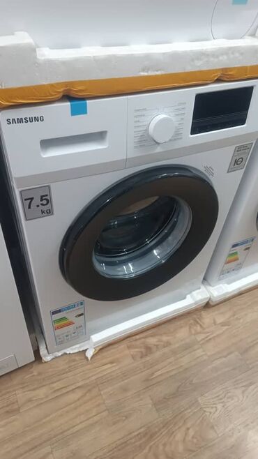 телек 4к: Стиральная машина Samsung, Новый, Автомат, До 7 кг, Полноразмерная