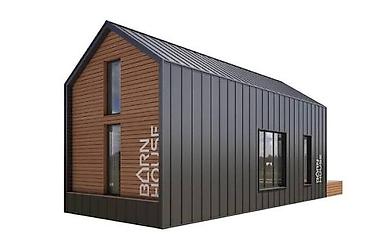 Фасадные сэндвич панели: Модульный дом в стиле Barnhouse - Архитектура: лаконичная форма — 2