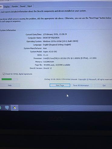 predator notebook: Prosessor: İntel core i5 10210U Ram: 8gb DDR4 Yaddaş: 1Tb HDD + 256gb — 5